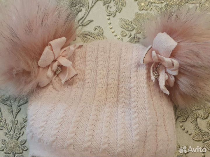 Шапка зимняя для девочки