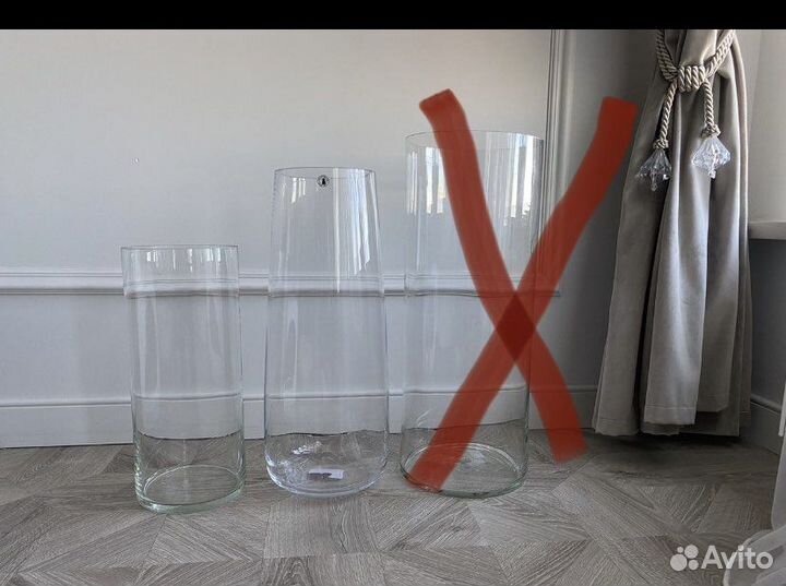 Ваза напольная IKEA высокие