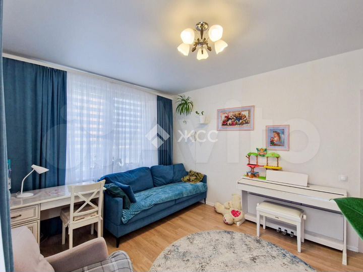 3-к. квартира, 75,7 м², 2/25 эт.