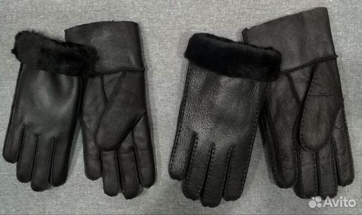 Новые Дубленочные Перчатки 2 пары
