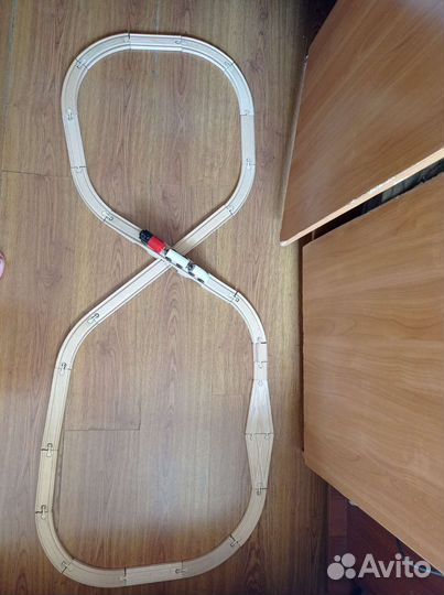 Деревянная железная дорога Икеа