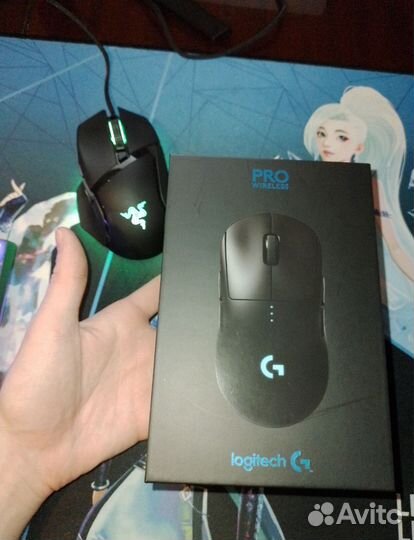 Игровая мышь Logitech G Pro wireless