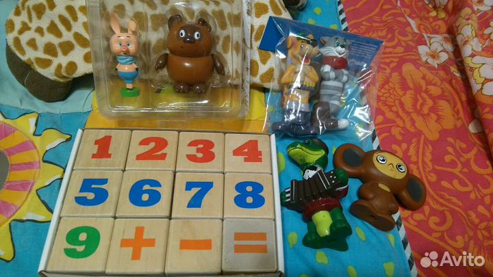 Развивающие игрушки пакетом