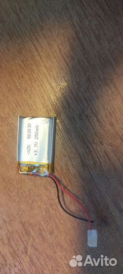 Акб 32*20*5 мм 250 мА