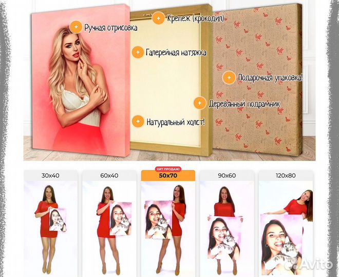 Портрет по фото