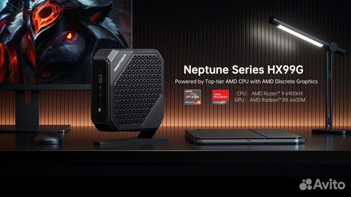 Мини-пк minisforum HX99G