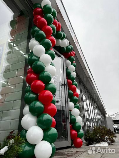 Арка из воздушных шаров на открытие