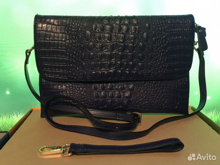 Клатч женский из натуральной кожи