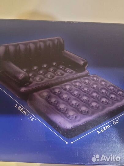 Надувной диван матрас