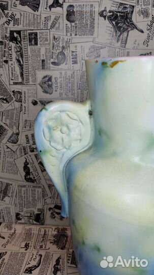 Ваза керамика 1930-е гг. Песоченская ф-ка Модерн