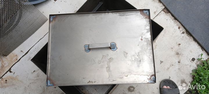 Коптилка горячего копчения