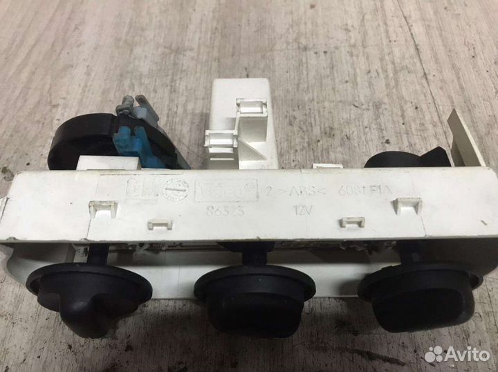 Блок управления печкой opel vectra b