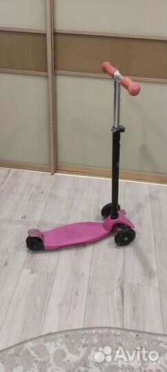 Самокат детский трехколесный бу