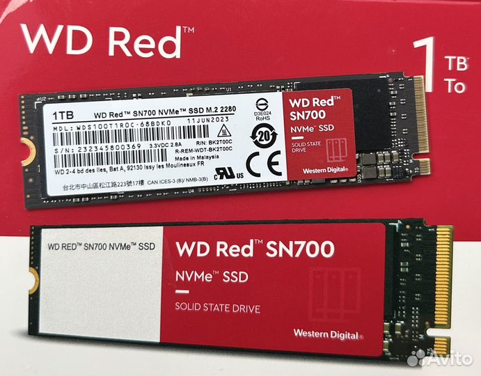 SSD WD SN700 1Tb NVMe