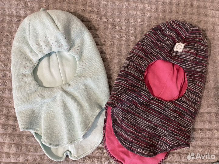 Шапка шлем зимний 4-6 лет Crockid для девочки