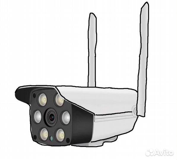 2Mp IP WiFi видеокамера Smart TF-C20Y-AP уличная