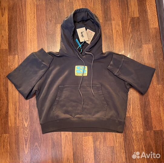 Худи Stussy Agness Boxy Crop