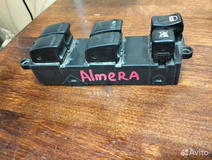 Блок управления стеклоподъемником Nissan AlmeraN