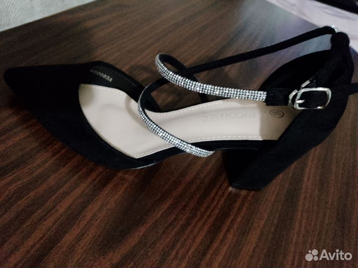 Туфли женские 38 размер, замша