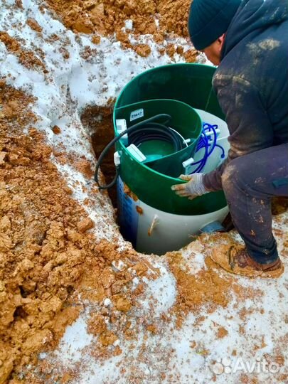 Септик для высокого уровня грунтовых вод