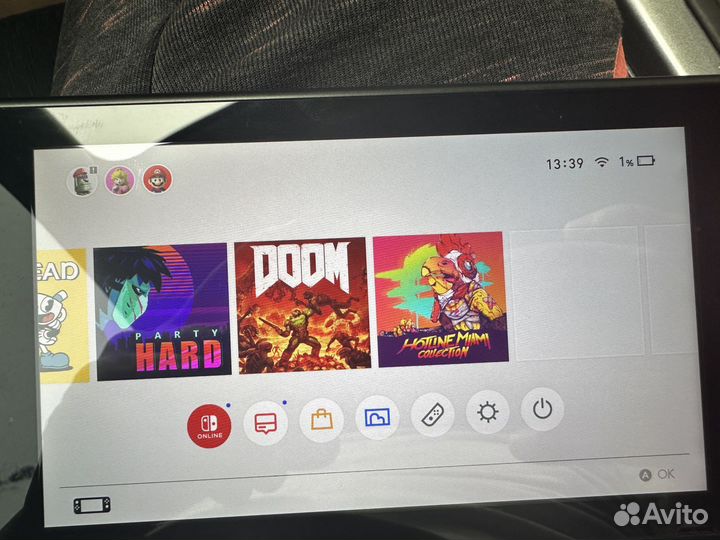 Nintendo switch rev 1 под прошивку + игры