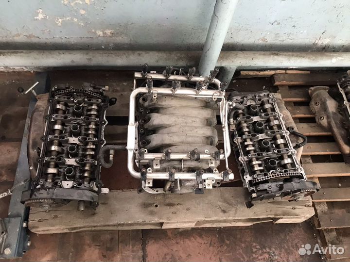 Двигатель touareg 4,2 в разобраном виде