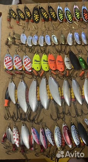 Блесна Mepps, Daiwa, Abu Garcia, Hansen, Aise