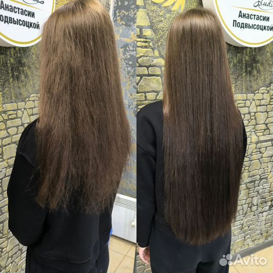 Наращивание натуральных волос