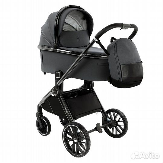 Коляска 2в1 Pituso Mayla Lux Dark Grey