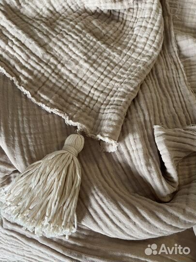 Муслиновый плед 225*225