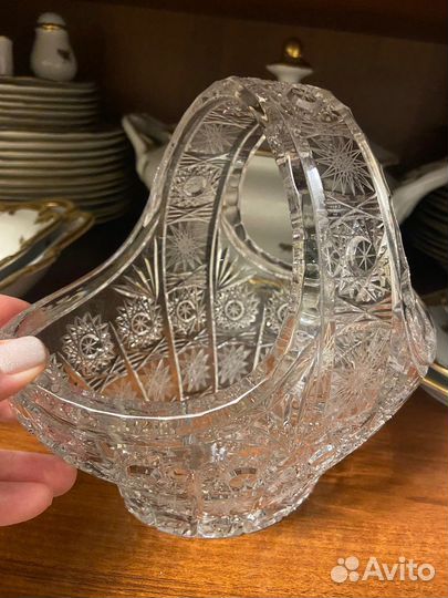 Ваза,Чешская хрусталь, Том