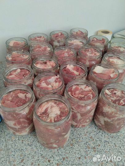 Тушёнка свинина домашняя