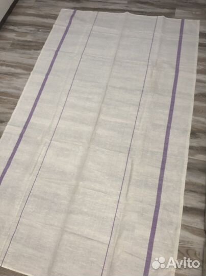 Наволочка с вышивкой СССР и простынь