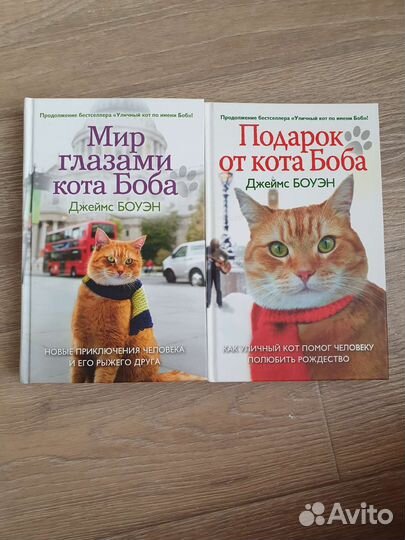Книги Джеймс Боуэн кот Боб