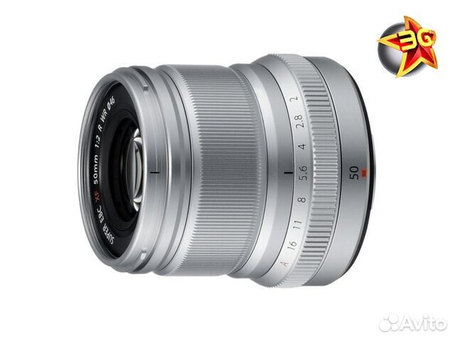Объектив Fujifilm Fujinon XF 50mm f/2 R WR Silver