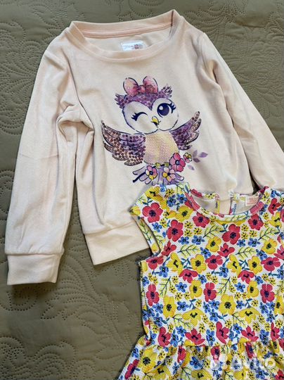 Вещи пакетом на девочку размер 98-104