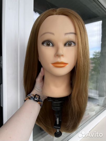 Манекен голова для причесок
