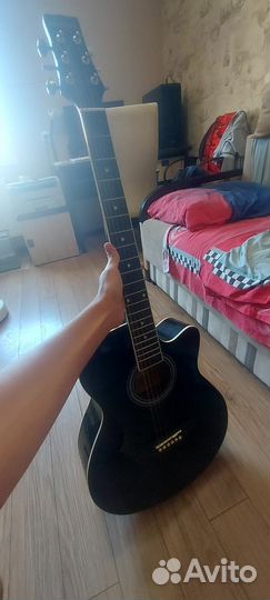 Акустическая гитара Martinez W-91C BK