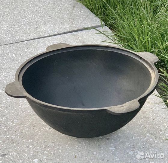 Казан чугунный yзбекcкий 16 литрoв