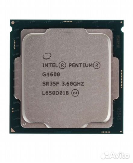Intel Pentium G4600