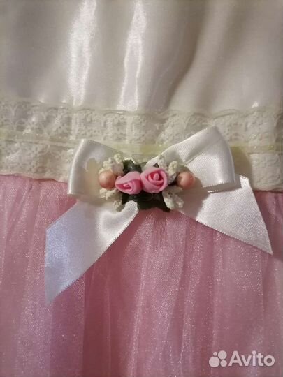 Пышное платье на 1 годик