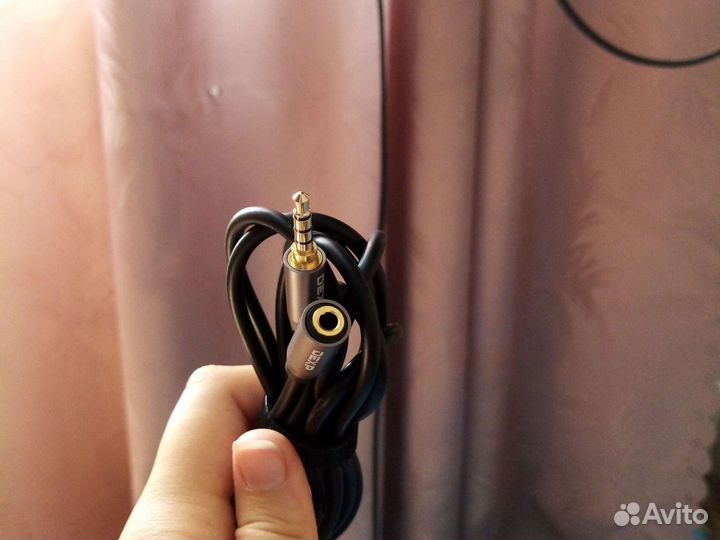 Кабель удлинительный dexp 2м 4p 3.5mm Jack
