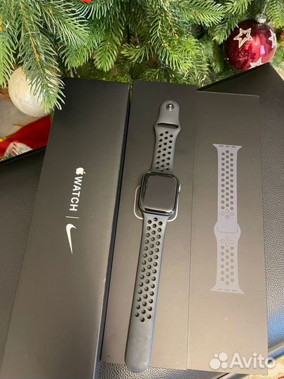 Часы apple watch 6 44 mm nike