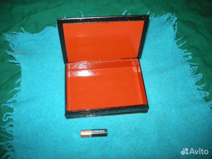 Шкатулка ларчик 8 марта СССР лаковая вешалки под б