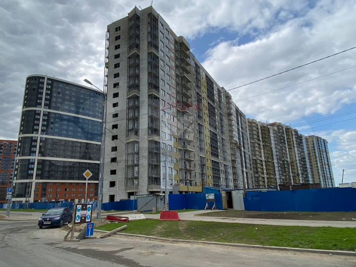 2-к. квартира, 54,6 м², 16/21 эт.