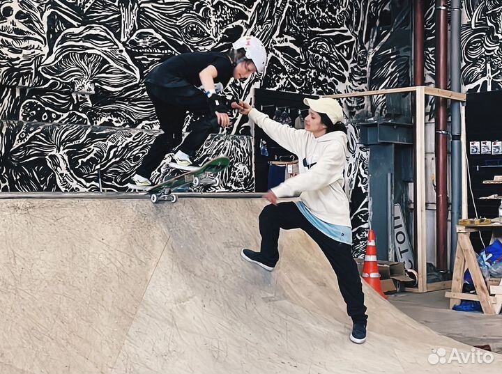 Тренер по скейтборду/занятия на скейте
