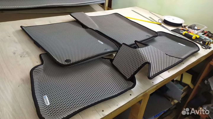 3d коврики eva с бортами