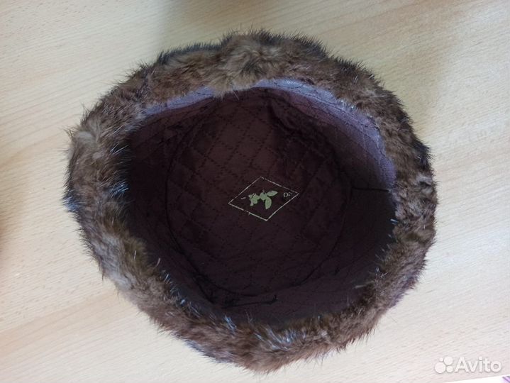 Норковая шапка мужская