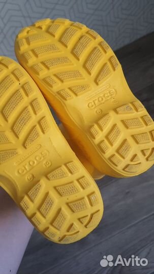 Crocs сапоги резиновые C10