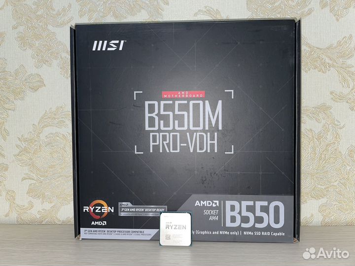 Ryzen 5 5600 + MSI B550M PRO-VDH